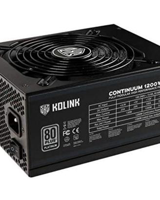 Alimentatore kolink 1200w modulare 80+ platinum