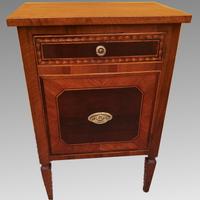 Credenzino Comodino Luigi XVI intarsiato Bologna