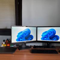 Monitor multimediali 24" + Doking Station DELL