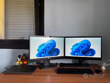 Monitor multimediali 24" + Doking Station DELL