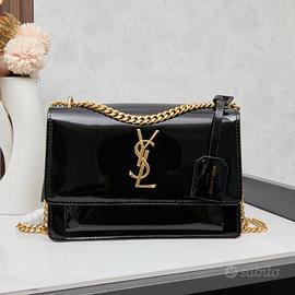 Borsa a tracolla YSL Sunset nera