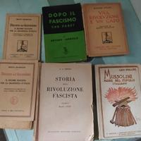 Libri a tema fascismo e Mussolini 