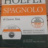 Lotto 3 dizionari Hoepli e Rusconi – Spagnolo, Ing