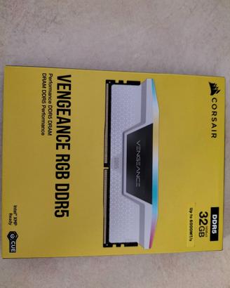Corsair Vengeance RGB DDR5 2x16Gb - NUOVO