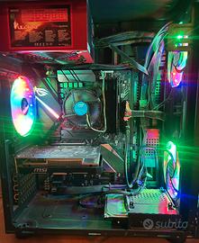 PC  i5 9400F MSIGTX1650 16GB 1TB SSD RGB ROG STRIX