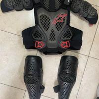 Pettorina ginocchiere alpinestars