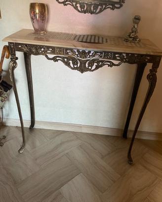 Consolle con specchio