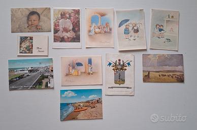 Lotto 11 Cartoline Vintage Viterbo e Rare 1950/60