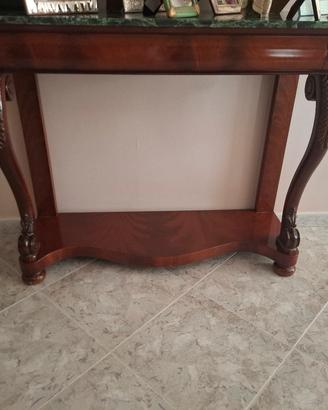 consolle in legno massello 