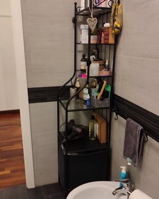 scaffale libreria nera