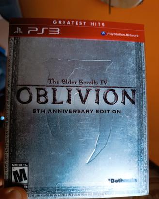 Oblivion Steel Book Limted PS3 Nuovo