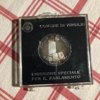 Moneta in argento commemorativamente