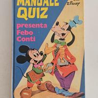Manuale Quiz Walt Disney 1971 1'edizione