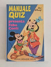 Manuale Quiz Walt Disney 1971 1'edizione