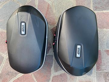 Coppia Borse Moto Laterali Givi Easylock 25lt