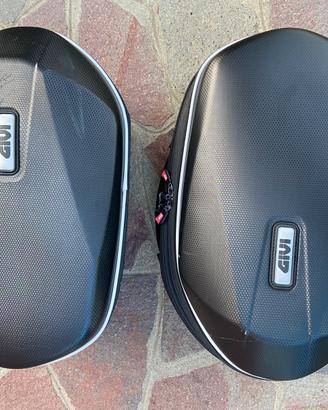 Coppia Borse Moto Laterali Givi Easylock 25lt