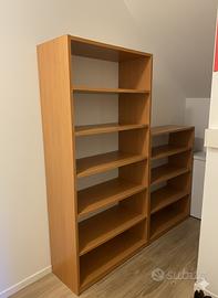 Coppia scaffali/libreria