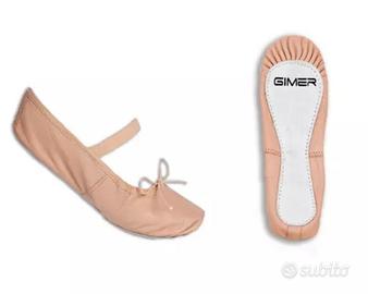 14 pz Stock  SCARPETTE DANZA BAMBINA GIMER V