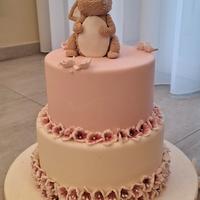 torta scenografica in pasta di zucchero