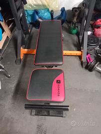  rack e panca per palestra più pesi