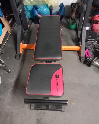  rack e panca per palestra più pesi