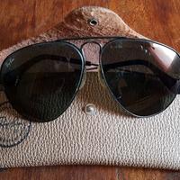 ray-ban aviator neri anni '80