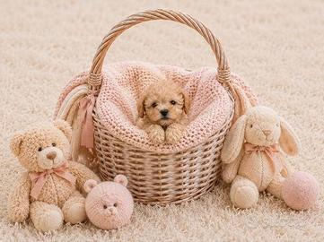 Maltipoo Mini Toy Albicocca disponibili subito