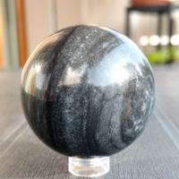 Sfera di Cristallo 183g Giada Minerale Reiki