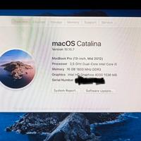 Macbook pro 15" mid 2012  -R16GB- 2.5GHz i5- 500GB