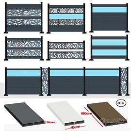 Recinti alluminio frangisole frangivista recinto