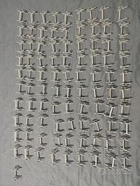 Lotto 90 distanziatori vetromattone 1cm