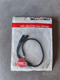 Sdoppiatore Cuffie Doppio Jack 3.5 Audio