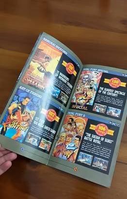 Snk Neogeo software catalog 1994 flyer