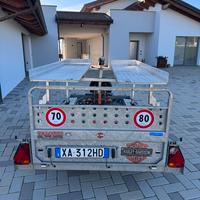 Struttura porta kart basculante