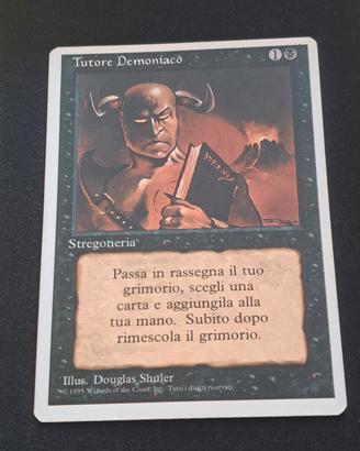 carta magic the Gathering anni 90