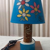 Bat-jour lampada da tavolo arredo casa Blue 