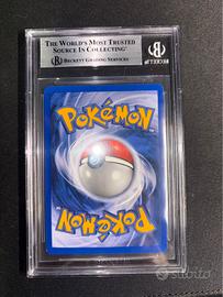 Pokemon Charizard set base prima edizione BGS 8,5