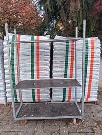 carrello in acciaio inox