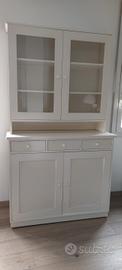 Credenza in legno bianca