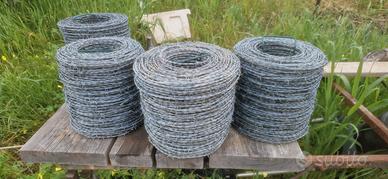 Filo spinato zincato RICCIO