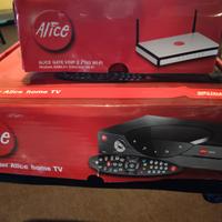 ALICE GATE VOIP 2 PLUS + DECODER ALICE TV