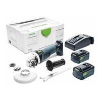 Smerigliatrice a batteria Festool AGC 18-125