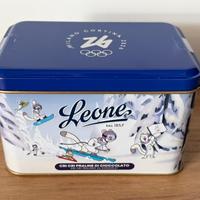 Scatola in latta Leone Olimpiadi 2026 - Nuova