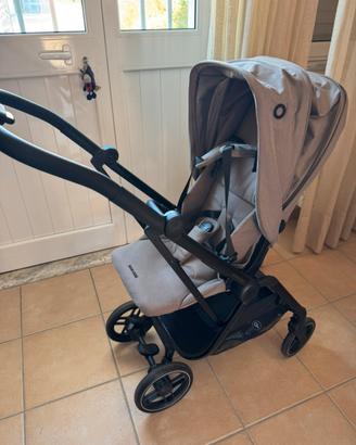Passeggino + navicella  maxi cosi LILA CP + sacco