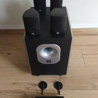 JBL 140/230 sistema 5+1 completo