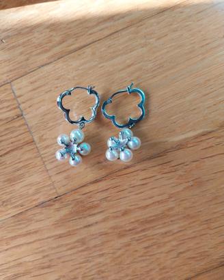 Orecchini argento con perle MAJORICA