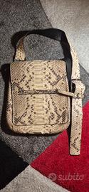 Borsa sartoriale in pitone