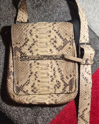 Borsa sartoriale in pitone