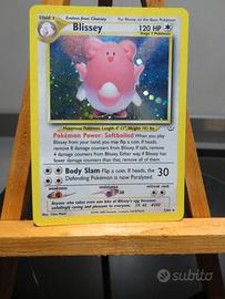 Pokemon Blissey Holo Neo Revelation 2/64 Vintage