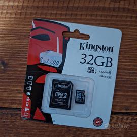 MicroSD 32GB – Nuova, ancora sigillata!